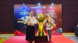 Perkuat Tata Kelola, PT BPR Gemilang Raih Penghargaan TOP BUMD Awards 2026