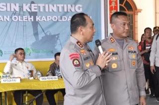 Dampingi Kapolda ke Panipahan, Sekdaprov Riau Syahrial Abdi Saksikan Evaluasi Personel Polri