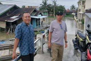 PUPR Rohil Gerak Cepat Tinjau Banjir Lumpur di Bagan Punak Pesisir