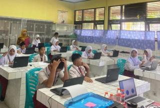 TKA di SD Negeri 1 Pekanbaru Berjalan Lancar