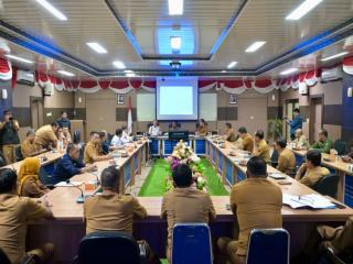Bupati Kampar Bahas Optimalisasi PAD Bersama BPKP Riau