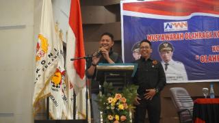 Achmad Faisal Reza Resmi Pimpin KONI Pekanbaru 2026 - 2030