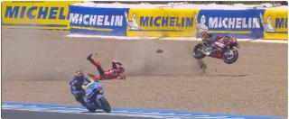 Motor Hancur Tergelincir Marc Marquez