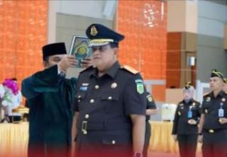 Adhi Prabowo Dilantik Jadi Wakajati Riau