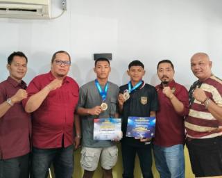 Dua Petinju Pekanbaru Sabet Medali Emas Kejuaraan Danlanud Bangka Belitung