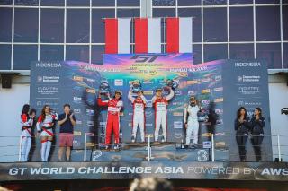 Ajang GT World Challenge Asia 2026, di Race 1 Dominasi Audi, Sean Gelael Tembus Podium