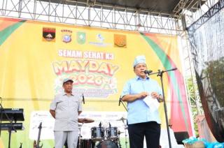 Pemerintah Hadir, Plt Gubri Jamin Hak dan Perlindungan Pekerja Terpenuhi