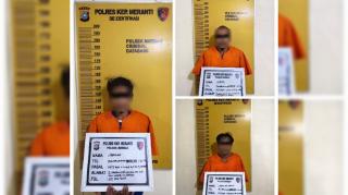 Polsek Merbau Bekuk Tiga Orang Pencuri Sarang Burung Walet