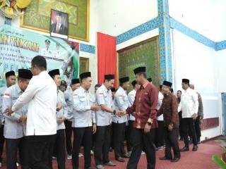 Bupati Kampar Hadiri Pelantikan IMK Pelalawan dan HIWAKAP 2025–2030