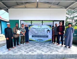 Mahasiswa Teknik Sipil UNRI Petakan Potensi Air Tanah di Pesantren Alfahmu Kampar