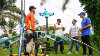 Didampingi Sanuar Haris, Ketua KONI Terpilih Achmad Faisal Reza "Roadshow" Perdana ke Cabor Panahan
