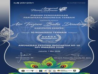 Dua Destinasi Wisata Kampar Masuk Nominasi API Award 2026, Pemkab Ajak Masyarakat Berikan Dukungan