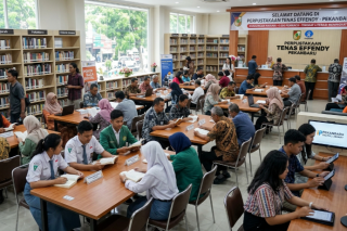 Minat Baca Meningkat, Kunjungan ke Perpustakaan Tenas Effendy Pekanbaru Tembus 978 Orang Per Hari