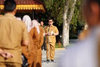 Pesan Tegas Sekda Riau untuk 307 ASN Setwan yang Dimutasi Hari Ini