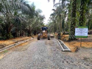 Progres Fisik dan Nonfisik TMMD 128 di Bengkalis Rampung