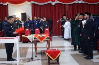 Plt Gubri Lantik 77 Kepala Sekolah SMA/SMK dan SLB Negeri di Riau, Ini Daftar Namanya