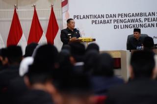 Usai Lantik Ratusan Pejabat Pemprov Riau, Plt Gubri: OPD Harus Maksimalkan Pendapatan Daerah