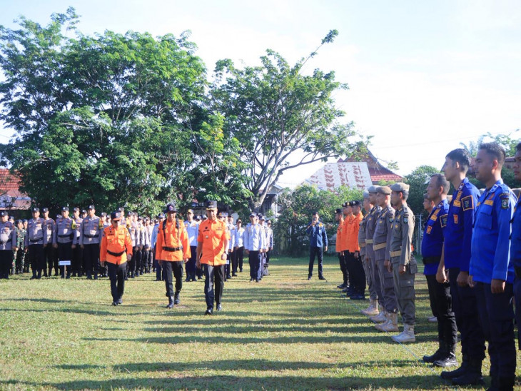 Gelar Apel Siaga Karhutla, Pemkab Kampar Matangkan Kesiapan Personel dan Peralatan