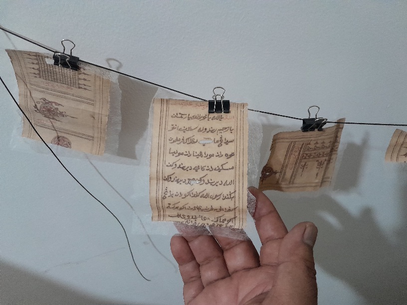 Azimat Peninggalan Naskah Kuno yang terawat di Museum Sang Nila Utama Riau
