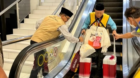 Kloter BTH-07 Tiba di Tanah Air, Total 2.211 Jemaah Haji Riau Sudah Kembali dari Tanah Suci