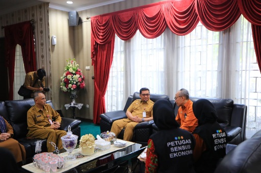 Sekda Riau Sambut Pendataan Perdana, Dorong Partisipasi Masyarakat dalam Sensus Ekonomi 2026