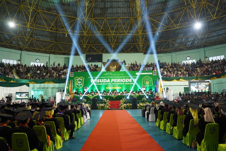UIR Kukuhkan 1.443 Wisudawan, Total Alumni Tembus 84.061 Orang