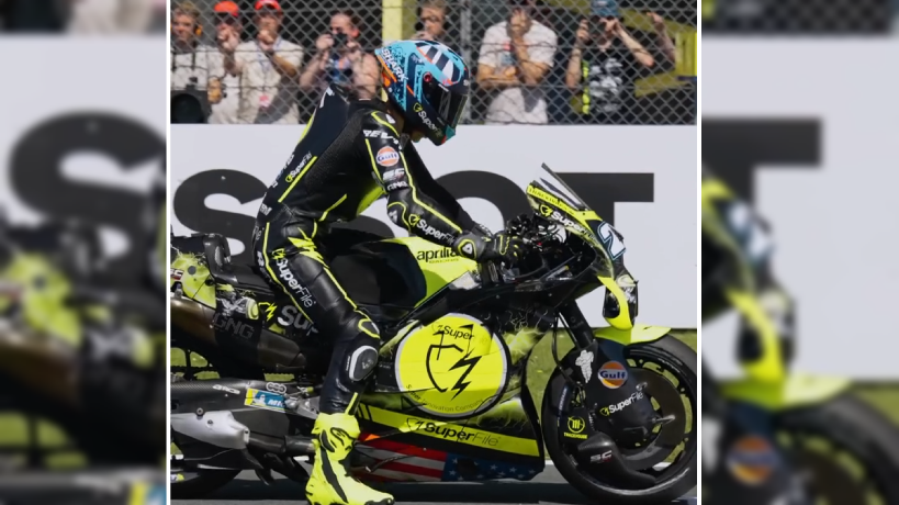 Duo Tim Trackhouse Aprilia Naik Podium di Sprint Race MotoGP Belanda 2026