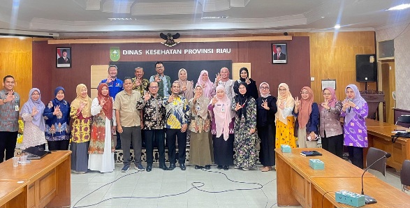 Gandeng Perguruan Tinggi, Diskes Riau Percepat Capaian Cek Kesehatan Gratis