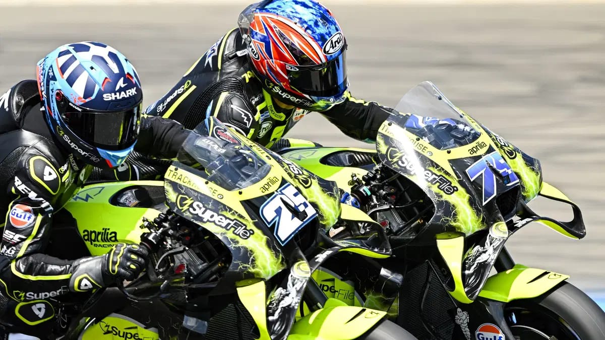 Bezzecchi Terjatuh, Podium Grand Prix Belanda 2026 Dikuasai Tim Motor Aprilia