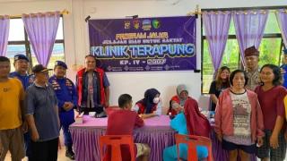 Polairud Polda Riau Hadirkan Klinik Apung dan Bantuan Sosial untuk Warga Rupat Utara