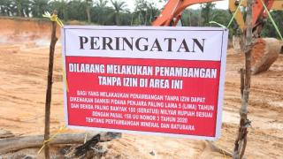 Tak Hanya Tertibkan yang Ilegal, Operasional Tambang Berizin di Kampar Ikut Dievaluasi