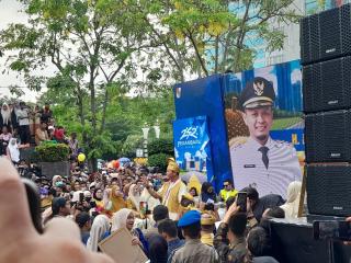 Talam Durian Satu KM hingga Sunatan Massal, Meriahkan Perayaan HUT ke - 242 Kota Pekanbaru