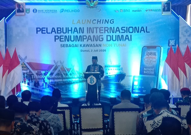 Pelabuhan Penumpang Dumai Resmi Terapkan Transaksi Non Tunai