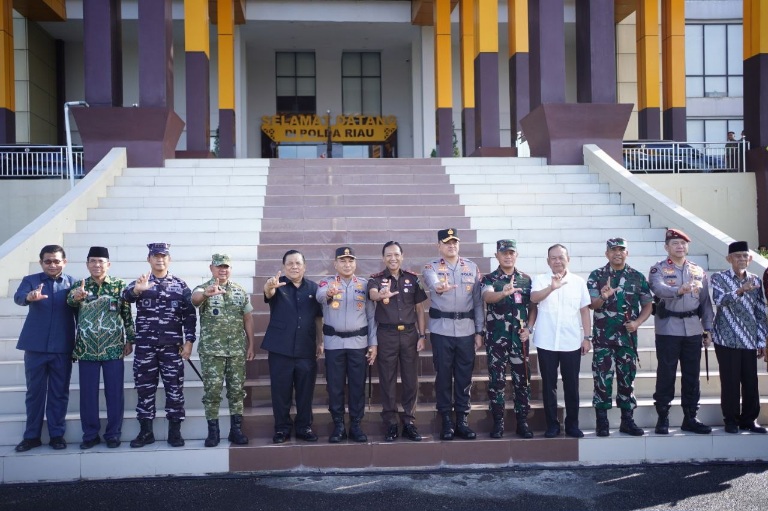 Plt Gubri Tegaskan Sinergi Pemprov dan Polda Jaga Keamanan Riau