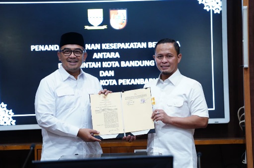 Percepat Pembangunan Daerah, Pemko Pekanbaru Gandeng Pemerintah Kota Bandung