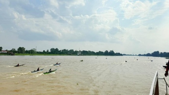 Polres Pelalawan Kawal Boat Racing 2026, Wisata Sungai Kampar Kian Bersinar