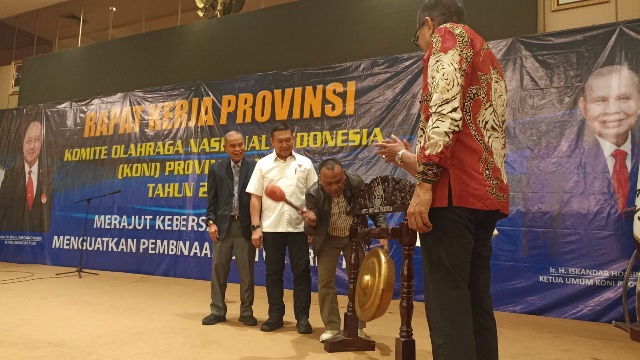 Buka Rakerprov KONI, Pemprov Riau Minta Persiapan PON Dimulai dari Sekarang