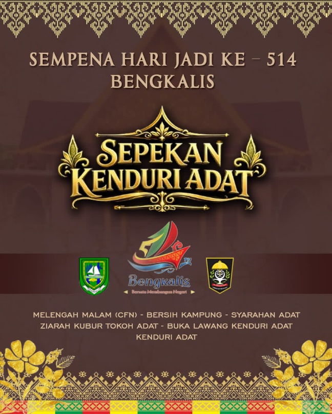 Merawat Warisan Melayu, LAMR Bengkalis Gelar Sepekan Kenduri Adat Penuh Makna