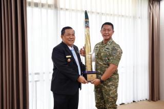 Pamitan Jelang Pendidikan, Danlanal Dumai Terima Apresiasi dari Pemprov Riau