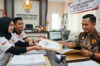 KONI Riau Buka Verifikasi Calon Cabor Baru, Berkas Ditunggu Hingga 11 Juli