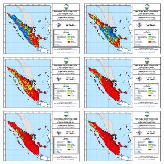 FFMC BMKG Prediksi Risiko Karhutla di Sumatera Tinggi