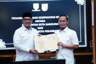 Percepat Pembangunan Daerah, Pemko Pekanbaru Gandeng Pemerintah Kota Bandung