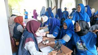 Dinkes Pekanbaru Gelar Cek Kesehatan Gratis bagi Masyarakat di Rangkaian HUT ke-25 Demokrat