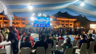 Ratusan Warga Pekanbaru Padati Nobar Piala Dunia 2026 di Halaman Kantor Gubernur Riau
