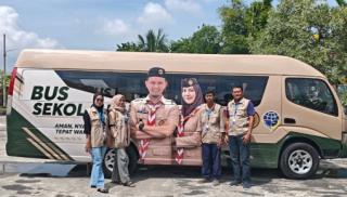 Hari Pertama Sekolah, Pemko Pekanbaru Resmi Operasikan Layanan Bus Sekolah Gratis