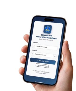 MAN 2 Kota Pekanbaru Luncurkan Bedelau Apps, Perkuat Transformasi Digital Madrasah