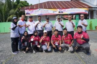 Ketum KONI Pekanbaru Beri Semangat Atlet Petanque Pekanbaru Kejurprov I FOPI Riau