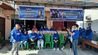 BBM Naik, Partai Demokrat Pekanbaru Gelar Bazar Pasar Murah di Kecamatan Sukajadi