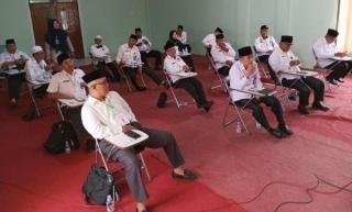 Tersebar di 13 Lokasi, Hari Ini Ratusan Calon Petugas Haji Riau Jalani Ujian CAT 
